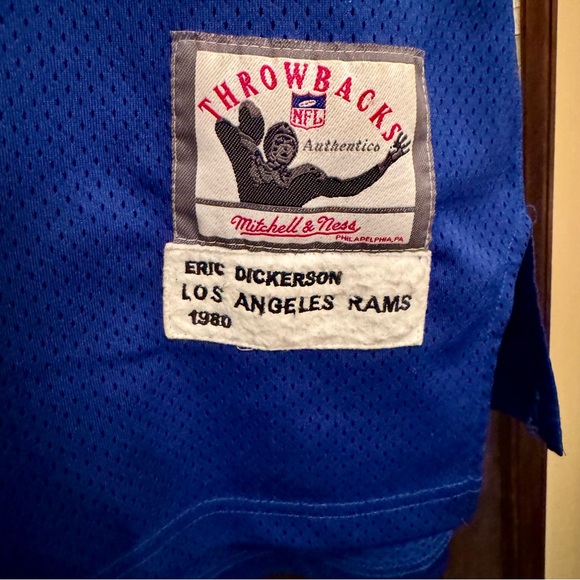 Eric Dickerson 1980 LA Rams Mitchell and Ness Retro Jersey - Picture 3 of 4